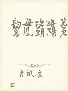 韵母攻略第二部鸾凤朝阳免费阅读