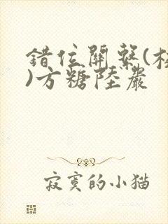 错位关系(校园)方糖陆岩