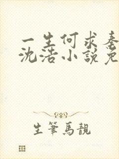 一生何求秦菲雪沈浩小说免费阅读全文