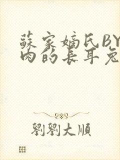 苏家嫡氏BY吃肉的长耳兔