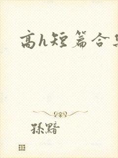 高h短篇合集封面