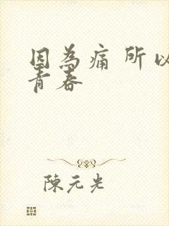 因为痛 所以叫青春