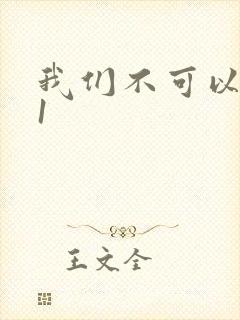 我们不可以1v1封面