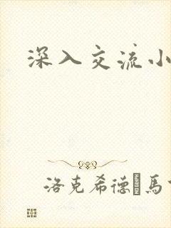深入交流小说