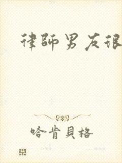 律师男友很难撩