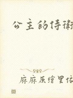 公主的侍卫封面