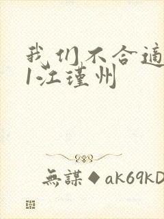 我们不合适1v1江瑾州