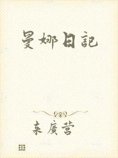 曼娜日记封面
