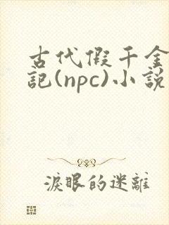 古代假千金挨日记(npc)小说封面
