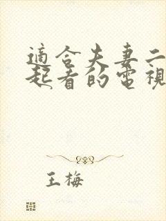 适合夫妻二人一起看的电视剧