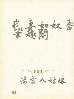 我妻如奴番外篇笔趣阁封面