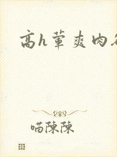 高h荤爽肉欲文