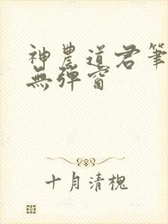 神农道君笔趣阁无弹窗
