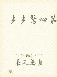 步步惊心第二部封面