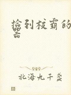 捡到校霸的遥控器