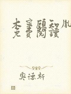 木宁顾知胤小说免费阅读封面