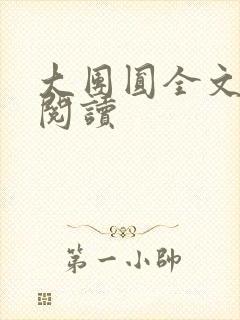 大团圆全文完整阅读