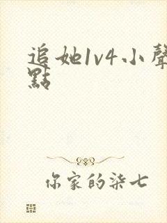 追她1v4小声点封面
