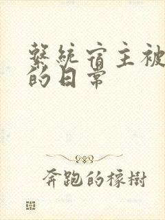 系统宿主被浇灌的日常