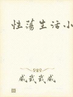 性荡生活小说封面