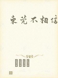 东莞不相信眼泪