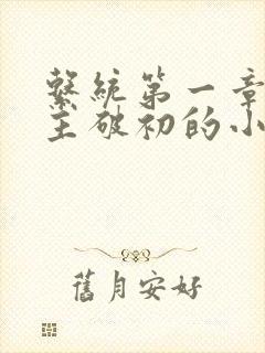 系统第一章给宿主破初的小说封面