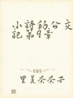 小诗的公交车日记第9章