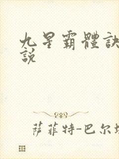 九星霸体诀 小说封面