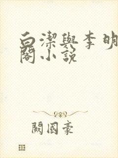 白洁与李明笔趣阁小说封面