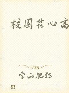 校园花心高手封面