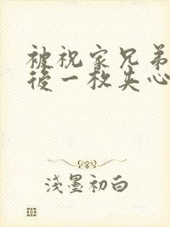 被祝家兄弟共享后一枚夹心饼封面