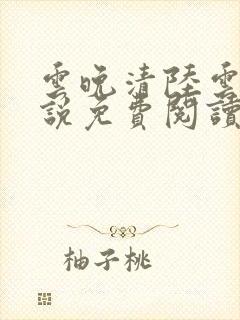 云晚清陆云缺小说免费阅读笔趣阁