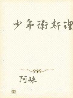 少年卫斯理封面