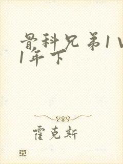 骨科兄弟1 V1年下