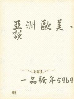 亚洲 欧美 小说