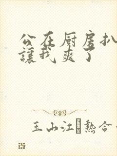 公在厨房扒开腿让我爽了