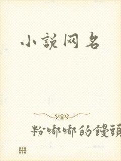 小说网名封面