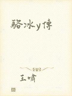 骆冰y传封面