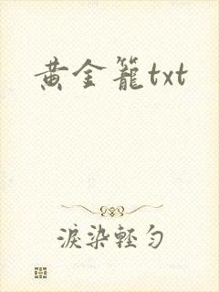 黄金笼txt