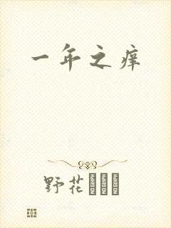 一年之痒封面