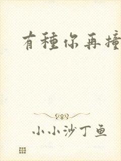 有种你再撞一下