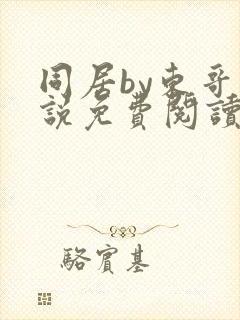 同居by东哥小说免费阅读全文无弹窗封面