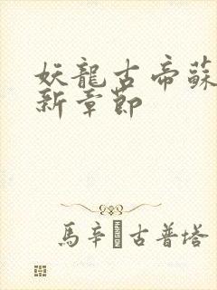 妖龙古帝苏寒最新章节