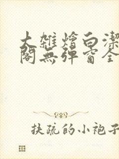 大杂烩白洁笔趣阁无弹窗全本封面