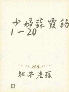 少妇苏霞的沉沦1一20