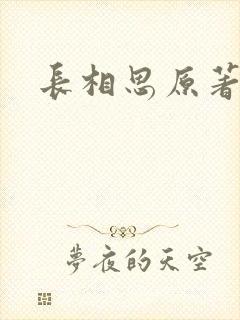 长相思原著