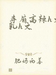 寺庙高辣h文乱乳h文