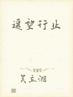 遥望行止