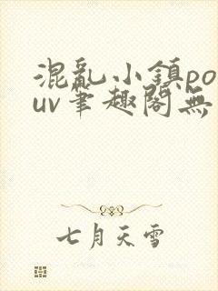 混乱小镇popuv笔趣阁无广告封面