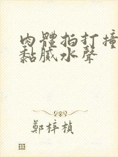 肉体拍打撞击出黏腻水声封面